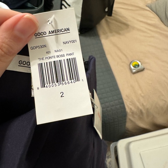 NWT Good American Boss Pant - Picture 3 of 10